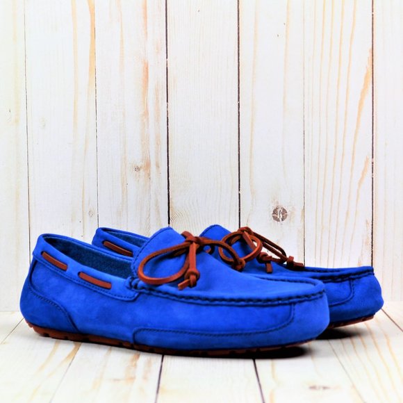 UGG | Shoes | Ugg Chester Capra Low Loafer Slippers Blue  display picture 1